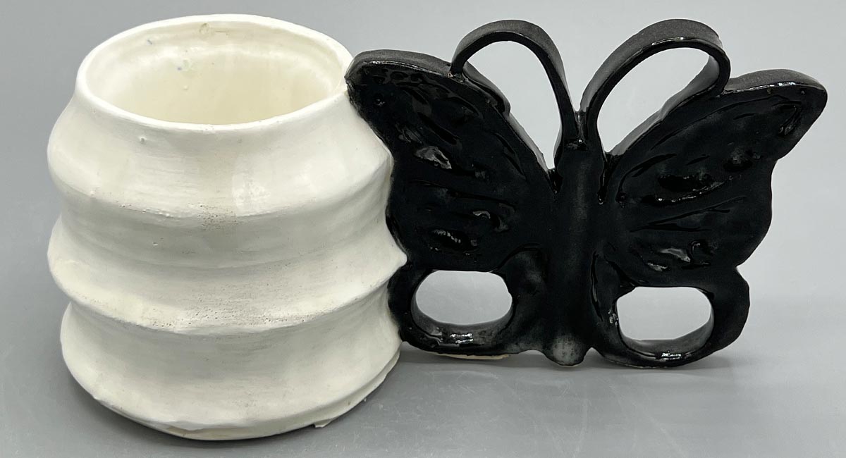 Image of a butterfly mug