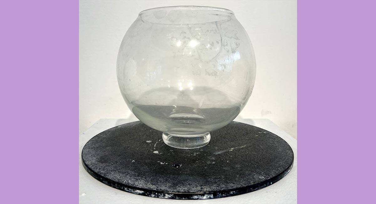Image of an item resembling a fish bowl