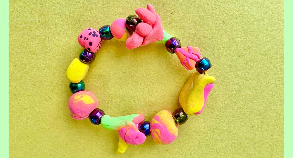 Image of a handmade bracelet