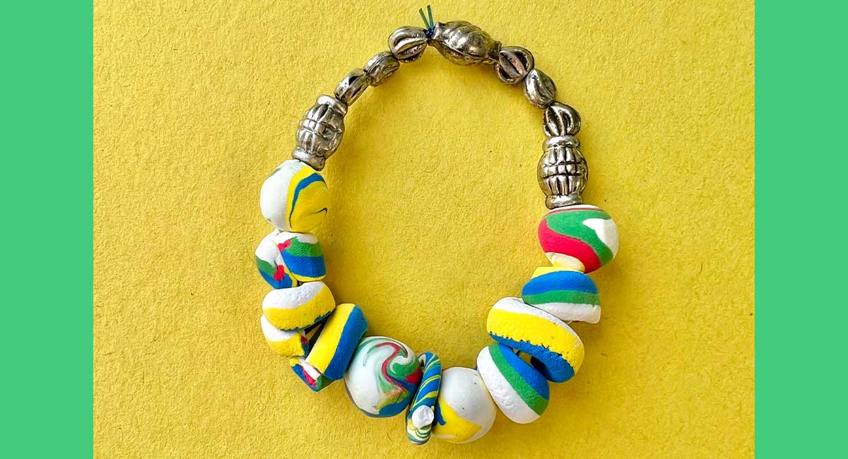 Image of a handmade bracelet