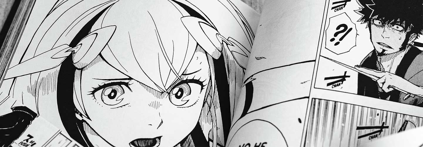 Illustration of manga comic